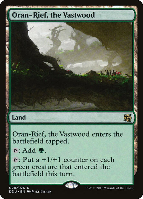 Oran-Rief, the Vastwood (28) - Duel Decks: Elves vs. Inventors (DDU)