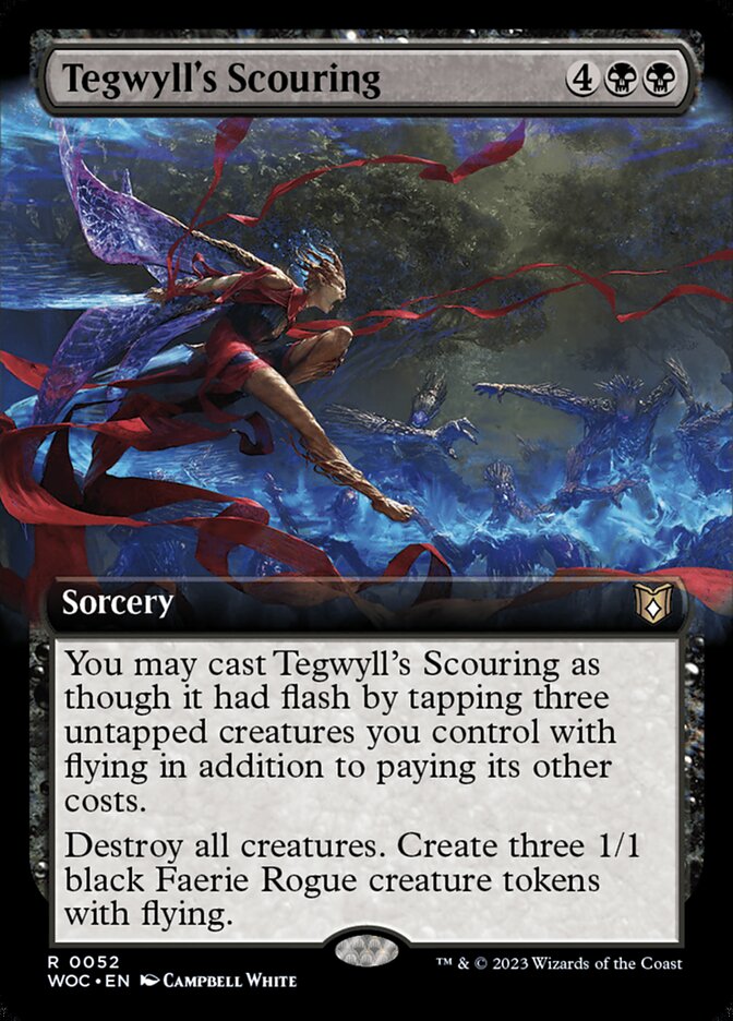 Tegwyll's Scouring (52) - Wilds of Eldraine Commander (WOC)