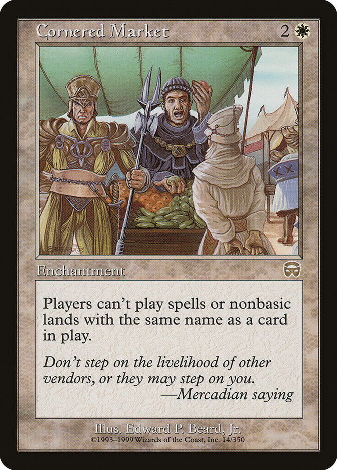 Cornered Market (14) - Mercadian Masques (MMQ)