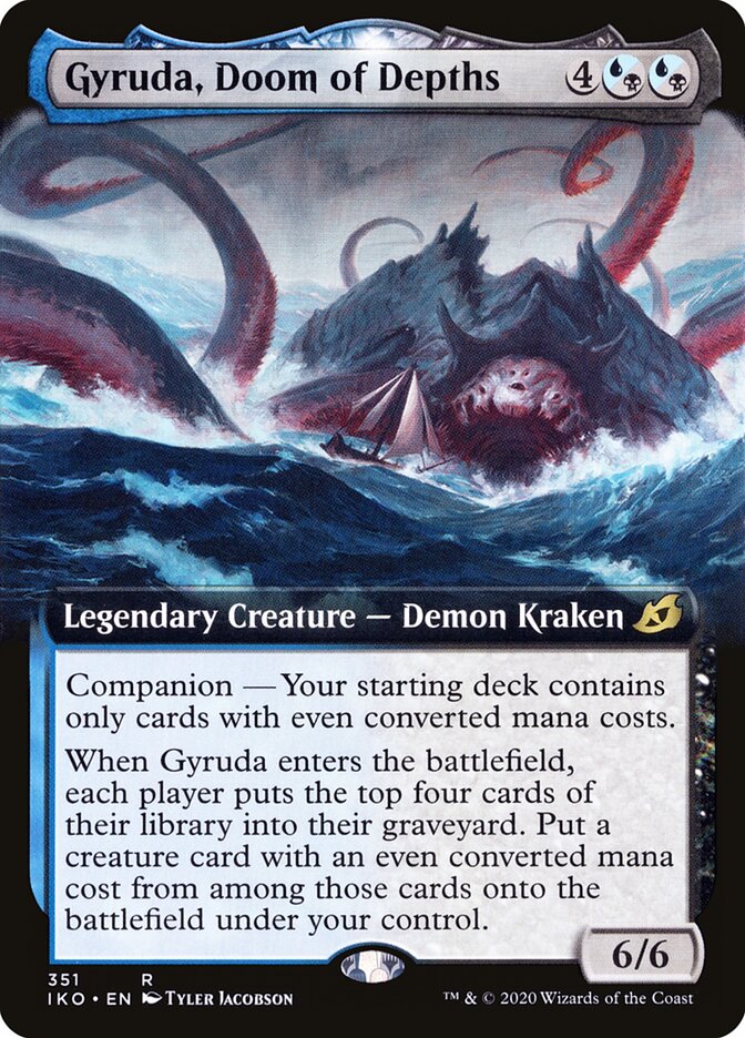 Gyruda, Doom of Depths (351) - Ikoria: Lair of Behemoths (IKO)