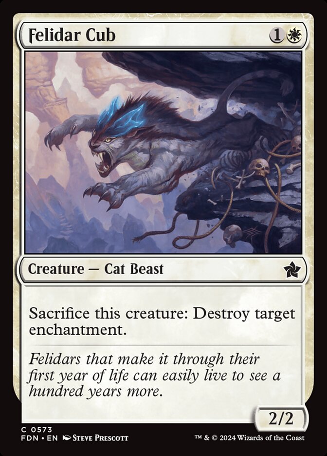 Felidar Cub (573) - Foundations (FDN)