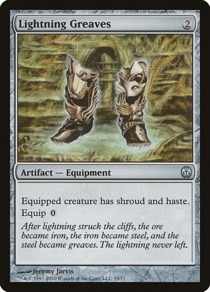 Lightning Greaves (19) - Duel Decks: Phyrexia vs. the Coalition (DDE)