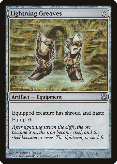 Lightning Greaves (19) - Duel Decks: Phyrexia vs. the Coalition (DDE)
