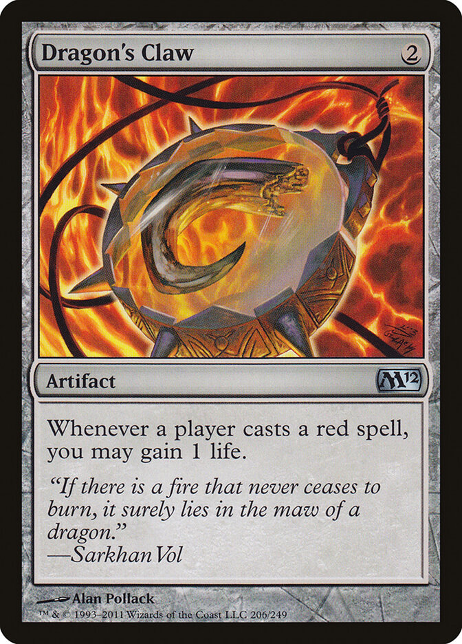 Dragon's Claw (206) - Magic 2012 (M12)