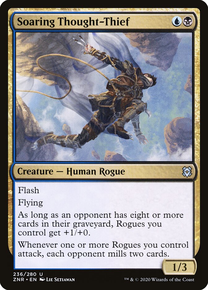 Soaring Thought-Thief (236) - Zendikar Rising (ZNR)