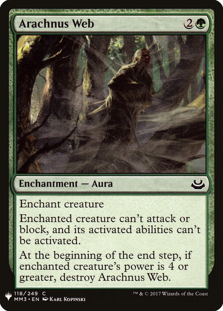 Arachnus Web (MM3-118) - The List (PLST)