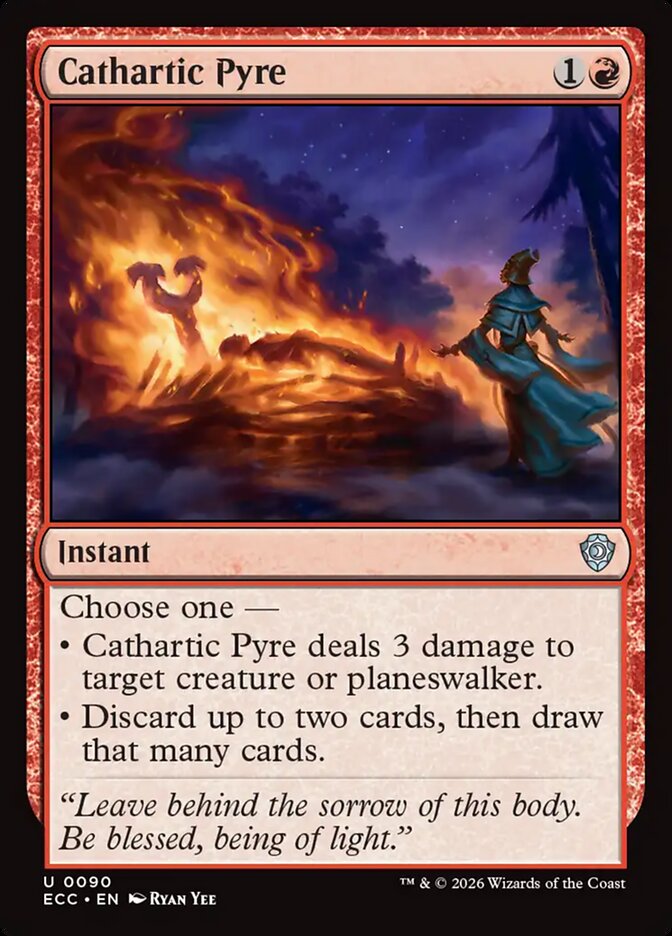 Cathartic Pyre (90) - Lorwyn Eclipsed Commander (ECC)