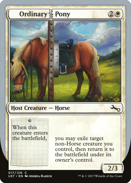Ordinary Pony (17) - Unstable (UST)