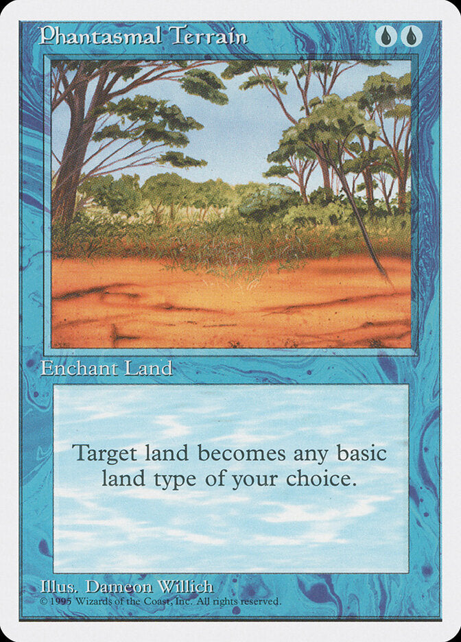 Phantasmal Terrain (89) - Fourth Edition (4ED)
