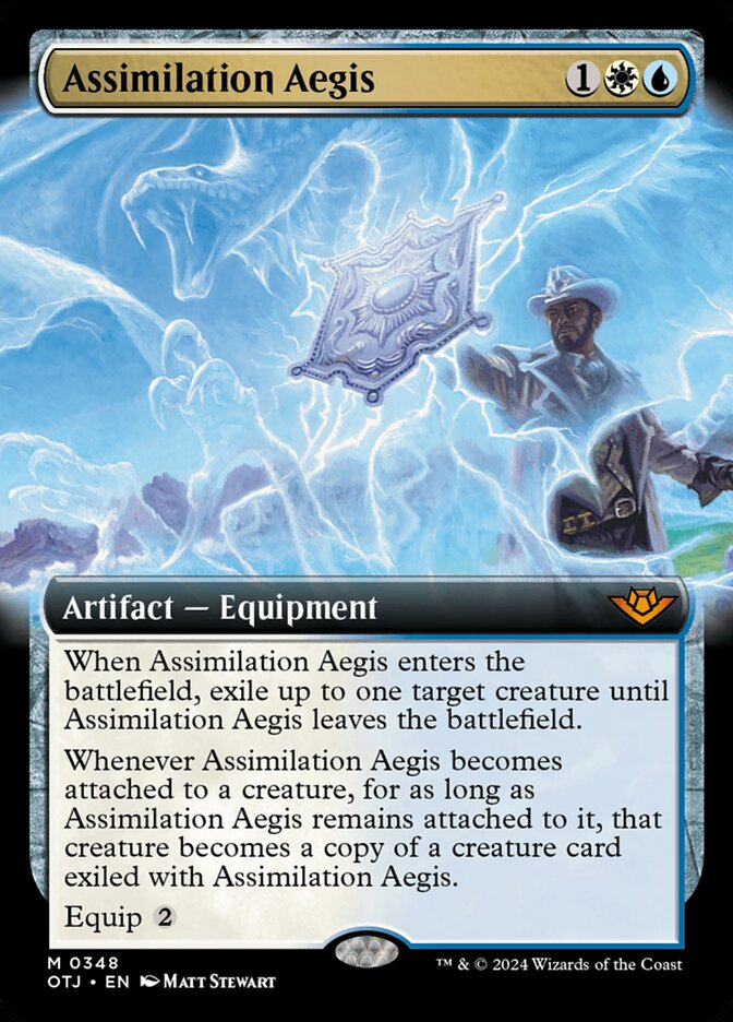 Assimilation Aegis - [Extended Art] Outlaws of Thunder Junction (OTJ)