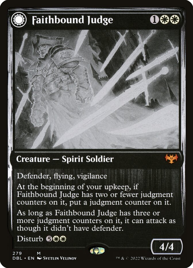 Faithbound Judge // Sinner's Judgment - [Foil] Innistrad: Double Feature (DBL)