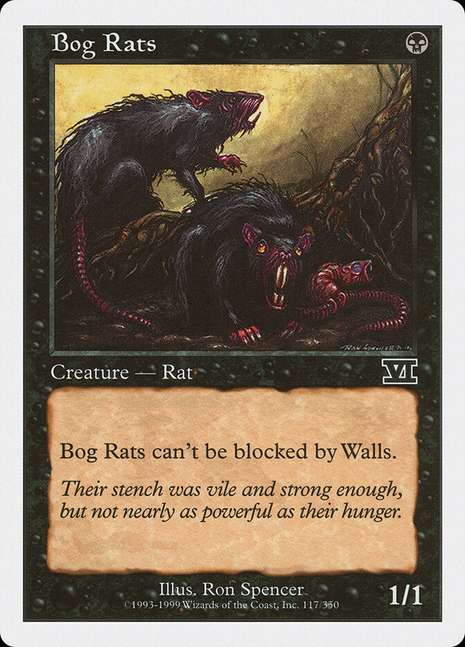 Bog Rats (117) - Classic Sixth Edition (6ED)