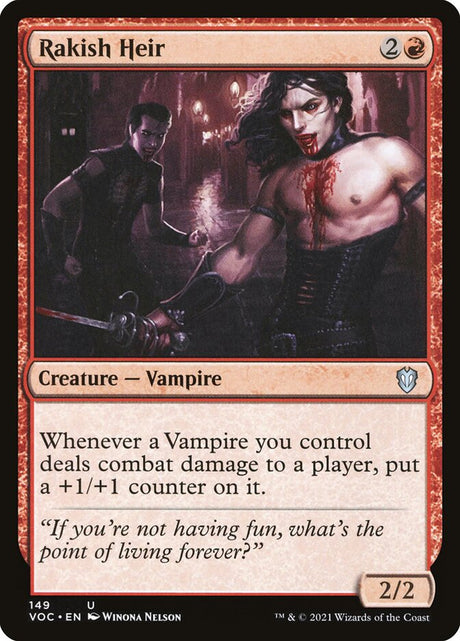 Rakish Heir (149) - Crimson Vow Commander (VOC)