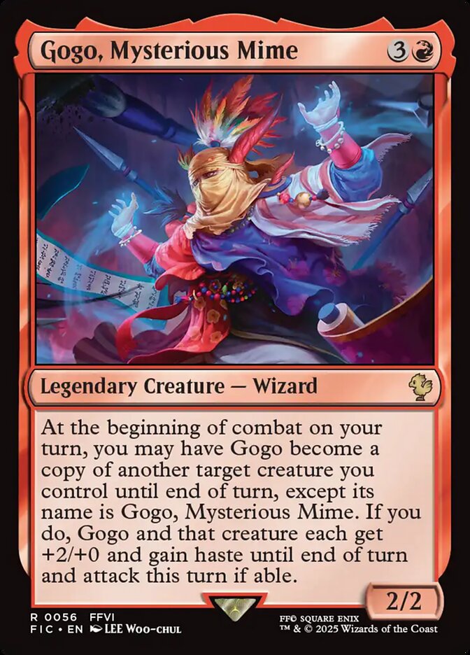 Gogo, Mysterious Mime (56) - Final Fantasy Commander (FIC)