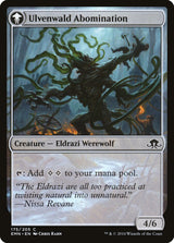 Ulvenwald Captive // Ulvenwald Abomination (175) - Eldritch Moon (EMN)