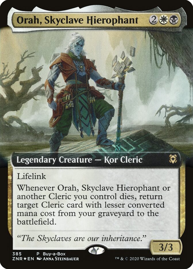 Orah, Skyclave Hierophant (385) - Zendikar Rising (ZNR)