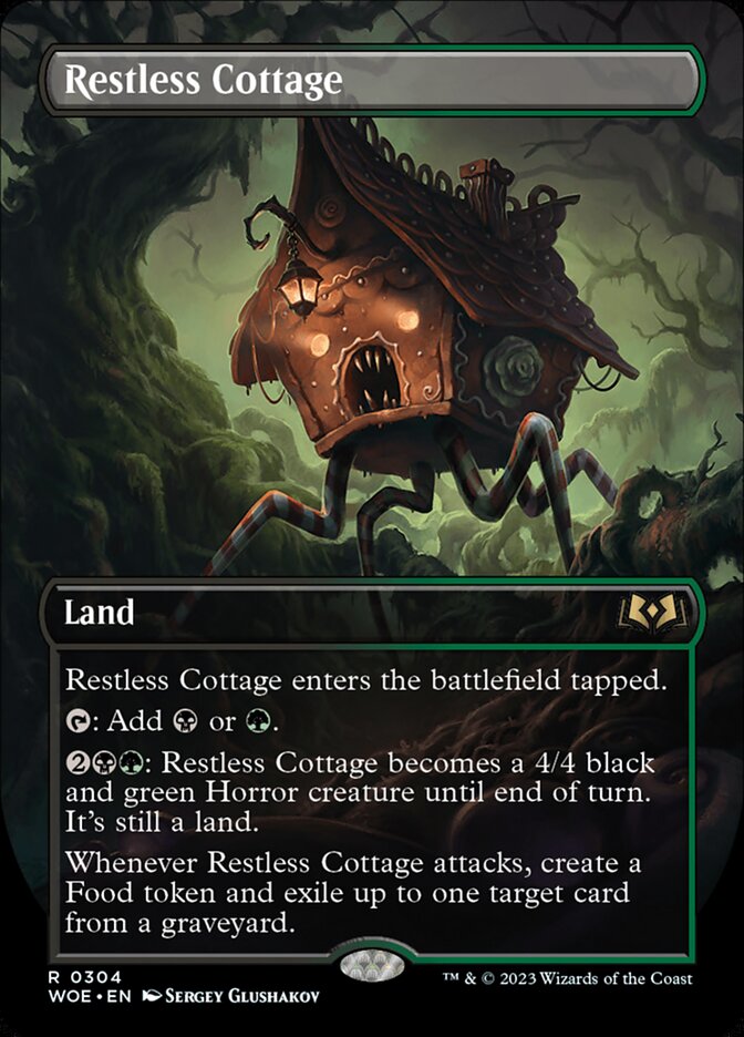 Restless Cottage (304) - Wilds of Eldraine (WOE)