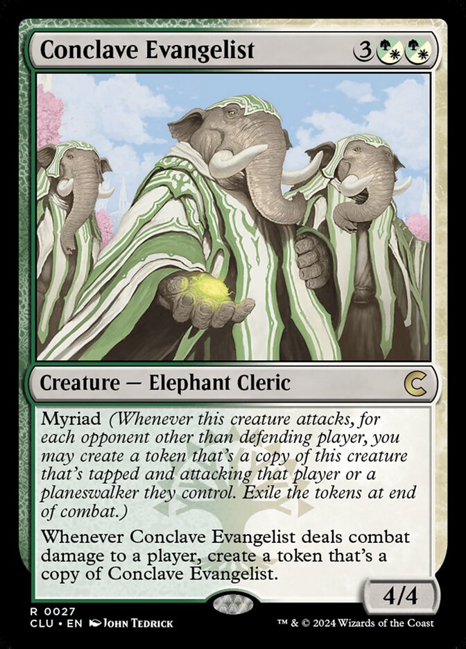 Conclave Evangelist (27) - Ravnica: Clue Edition (CLU)