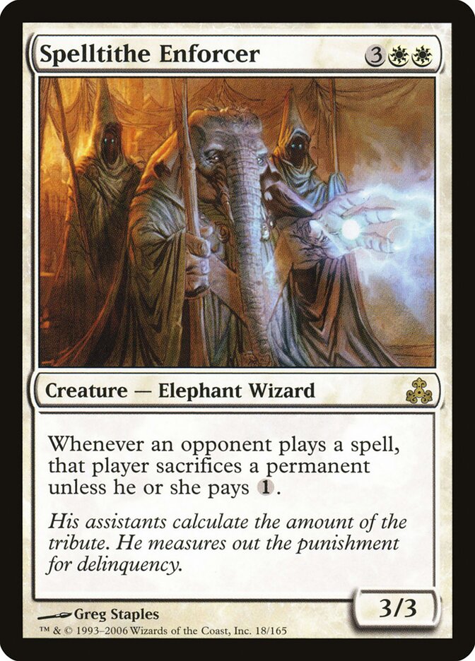 Spelltithe Enforcer (18) - Guildpact (GPT)