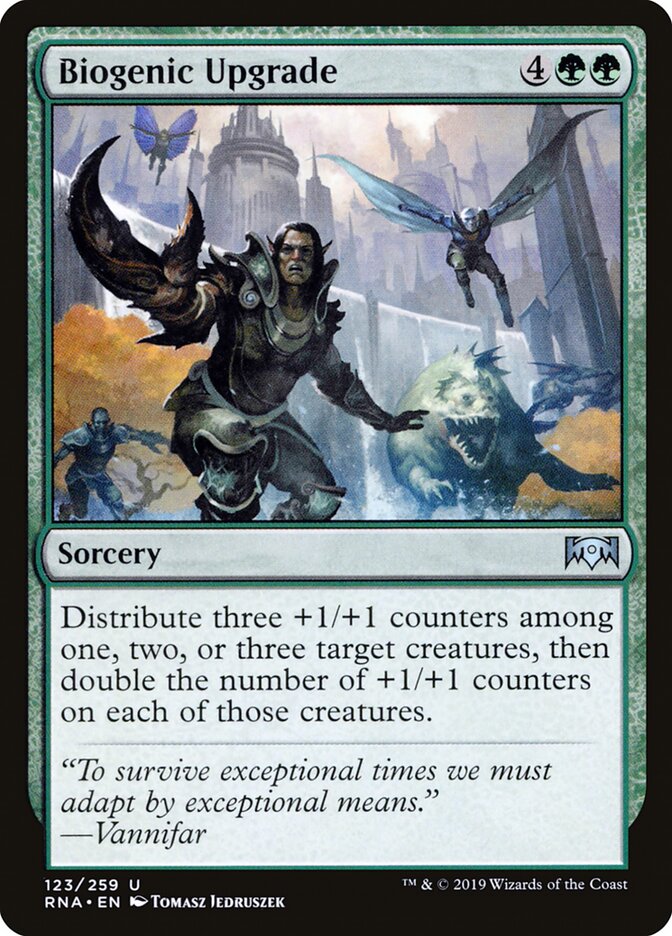 Biogenic Upgrade (123) - Ravnica Allegiance (RNA)