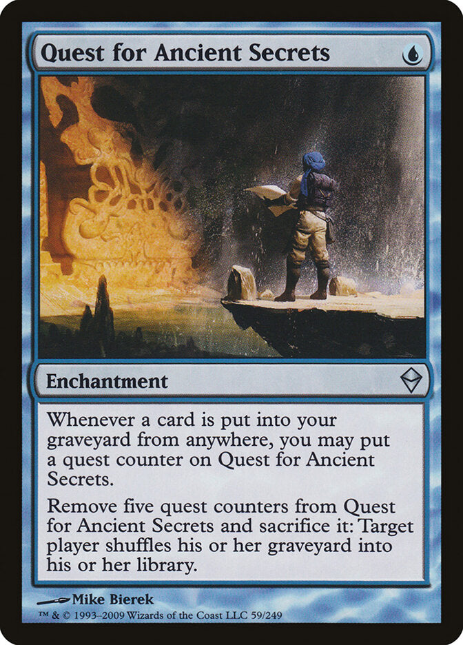 Quest for Ancient Secrets (59) - Zendikar (ZEN)
