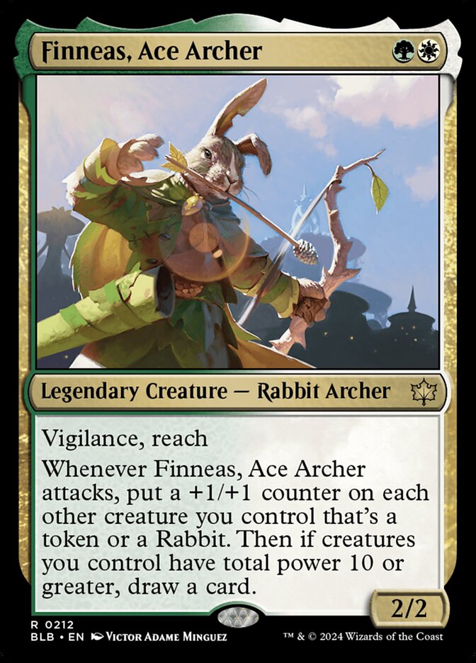 Finneas, Ace Archer - [Foil] Bloomburrow (BLB)