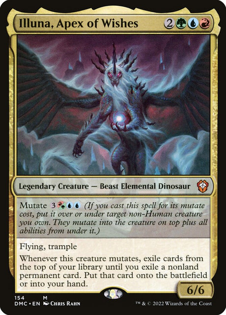 Illuna, Apex of Wishes (154) - Dominaria United Commander (DMC)