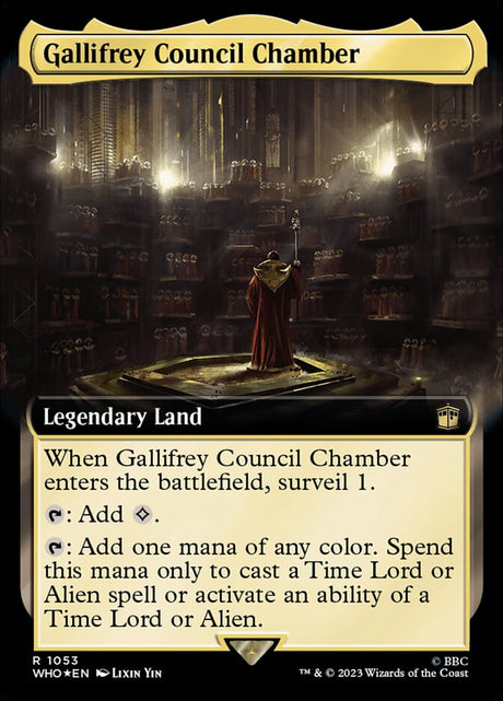 Gallifrey Council Chamber (1053) - Doctor Who (WHO)