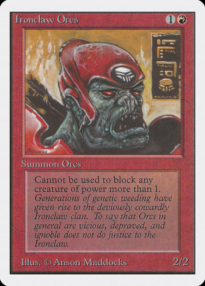 Ironclaw Orcs (160) - Unlimited Edition (2ED)