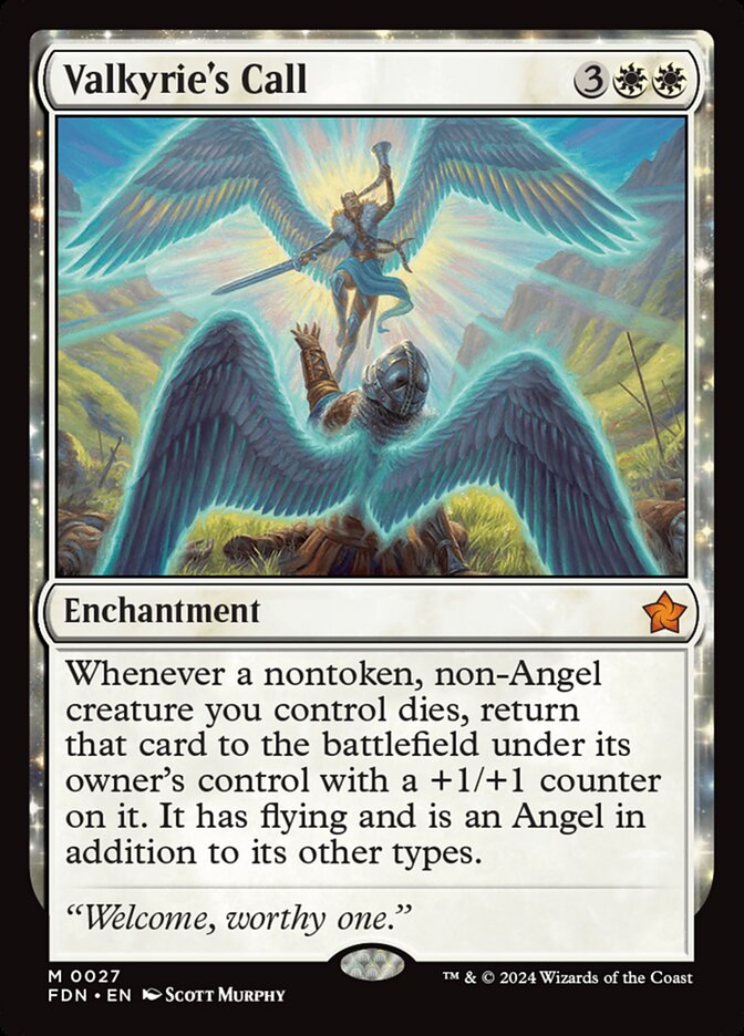 Valkyrie's Call - [Foil] Foundations (FDN)