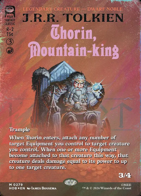 Thorin, Mountain-king (279) - The Hobbit (HOB)
