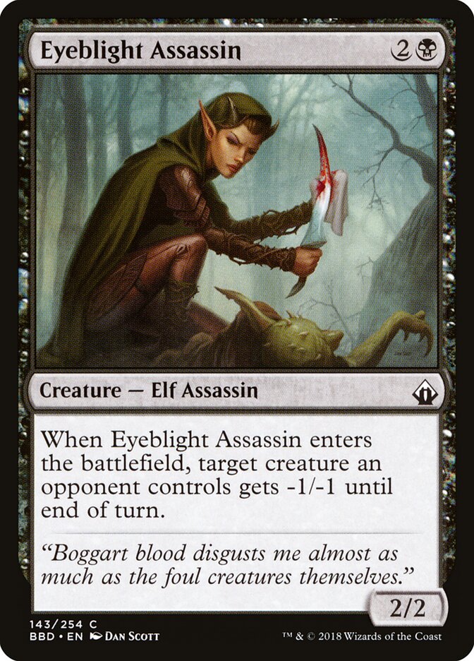 Eyeblight Assassin (143) - Battlebond (BBD)