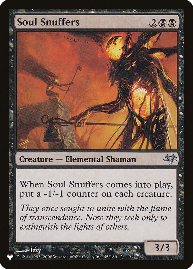 Soul Snuffers (EVE-45) - The List (PLST)