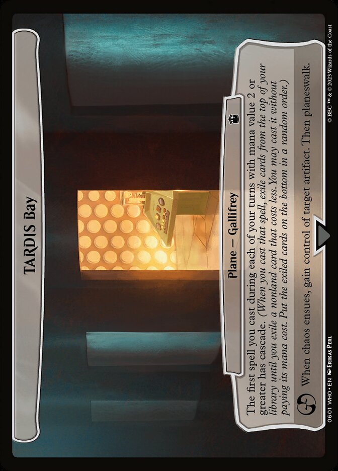 TARDIS Bay (601) - Doctor Who (WHO)