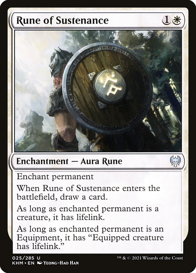 Rune of Sustenance (25) - Kaldheim (KHM)