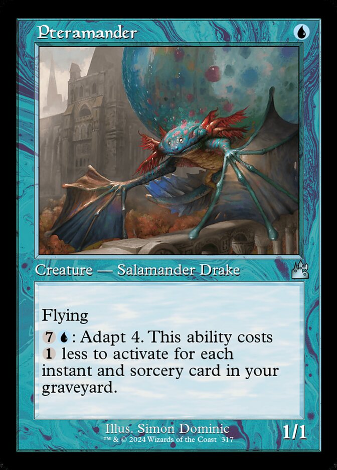 Pteramander (317) - Ravnica Remastered (RVR)
