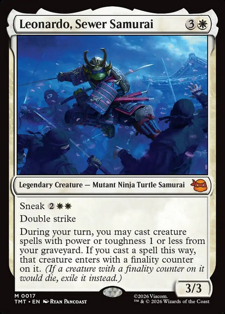 Leonardo, Sewer Samurai (17) - Teenage Mutant Ninja Turtles (TMT)