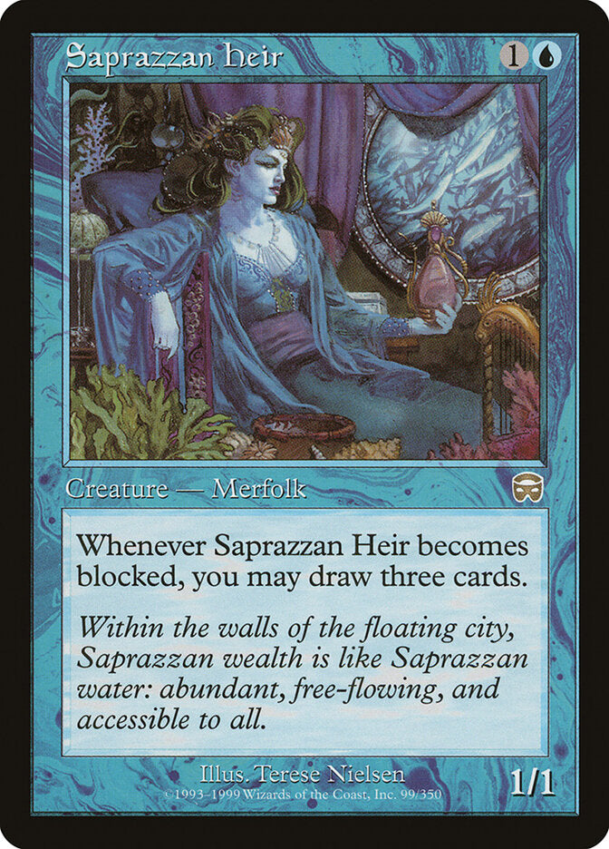 Saprazzan Heir (99) - Mercadian Masques (MMQ)