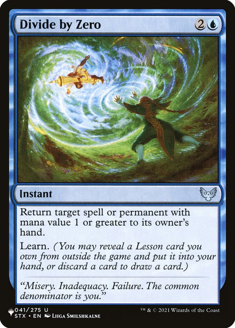 Divide by Zero (STX-41) - The List (PLST)
