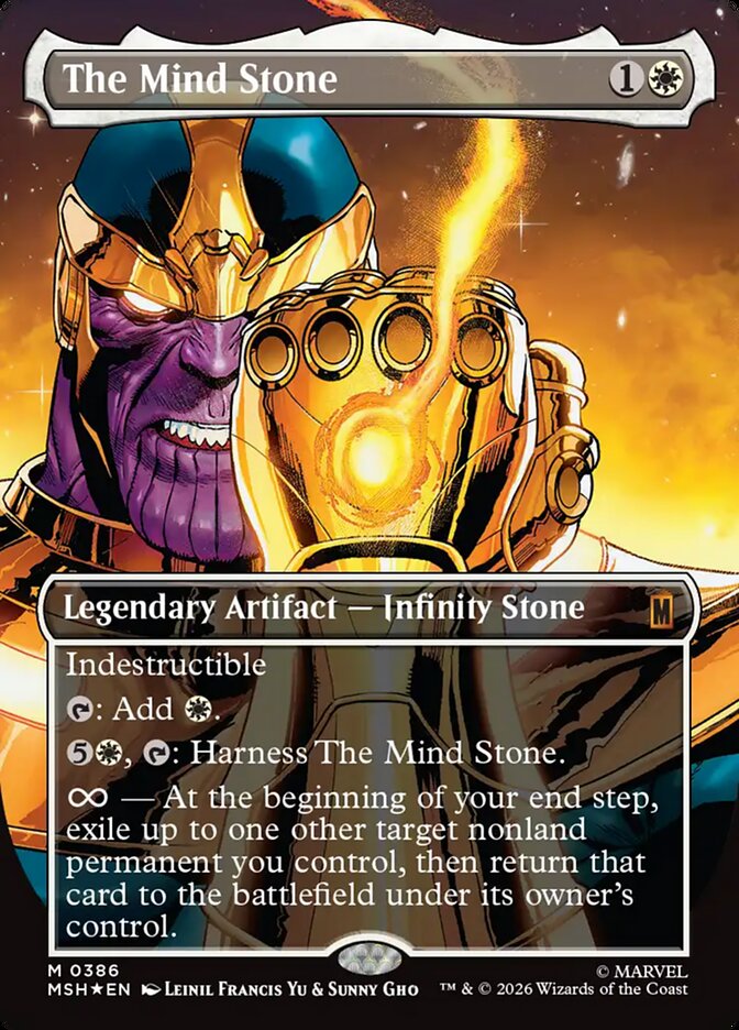 The Mind Stone (386) - Marvel Super Heroes (MSH)
