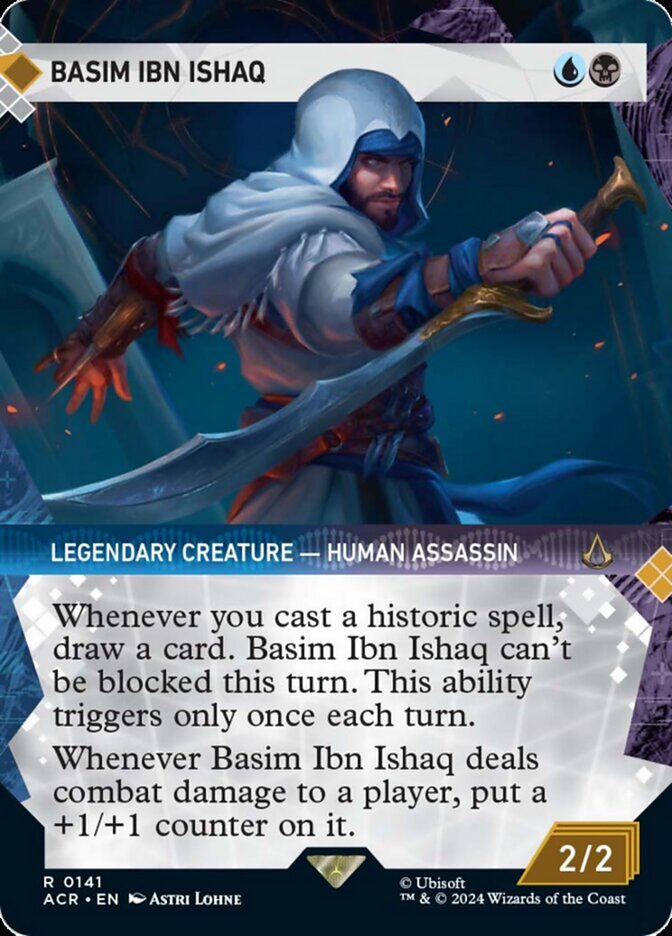 Basim Ibn Ishaq - [Foil, Showcase] Assassin's Creed (ACR)