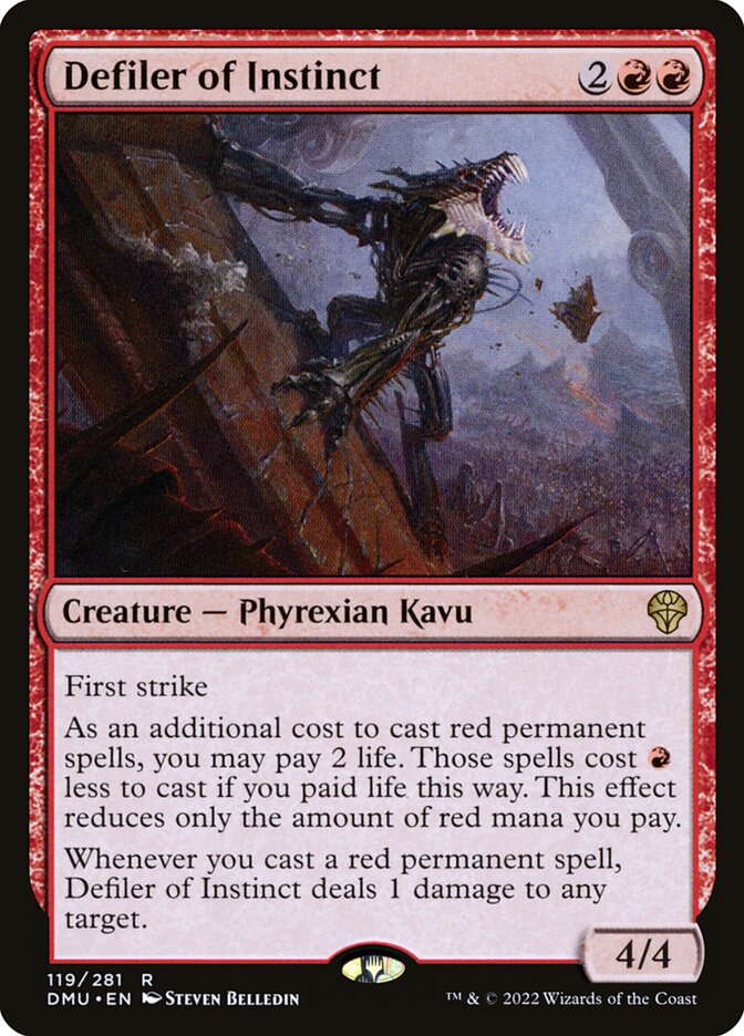 Defiler of Instinct (119) - Dominaria United (DMU)