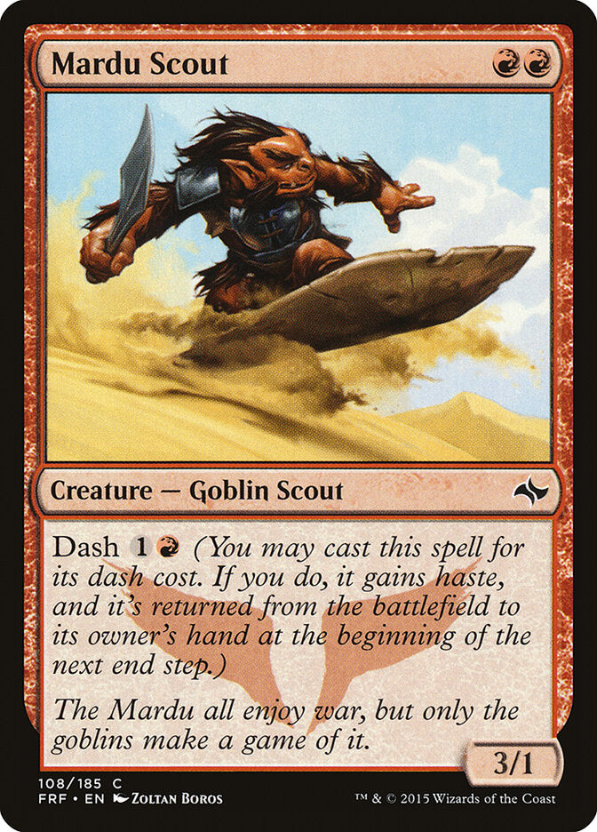 Mardu Scout (108) - Fate Reforged (FRF)