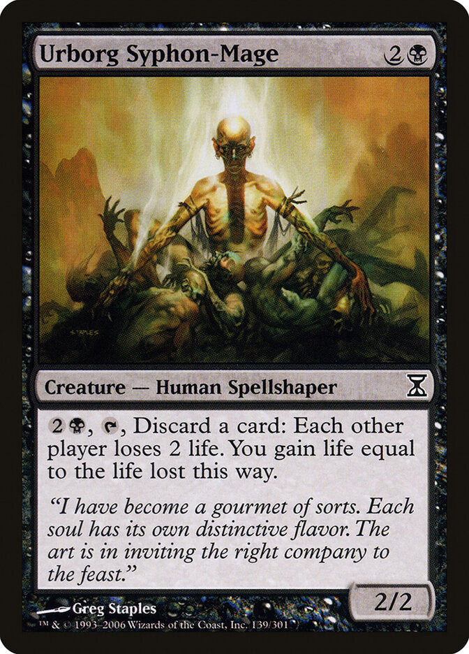 Urborg Syphon-Mage (139) - Time Spiral (TSP)