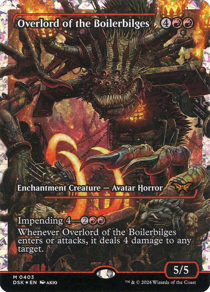 Overlord of the Boilerbilges (403) - Duskmourn: House of Horror (DSK)