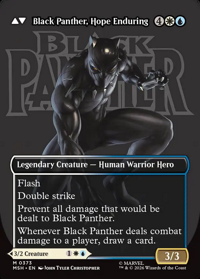 King T'Challa // Black Panther, Hope Enduring (373) - Marvel Super Heroes (MSH)