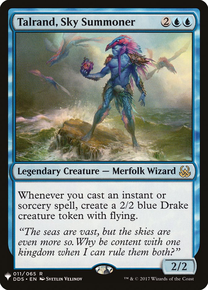 Talrand, Sky Summoner - The List (PLST)