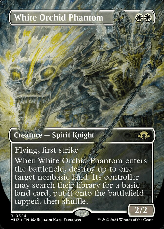 White Orchid Phantom - [Foil, Borderless] Modern Horizons 3 (MH3)