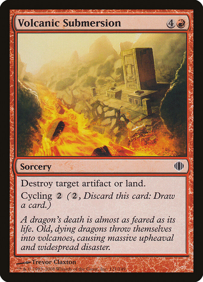 Volcanic Submersion (121) - Shards of Alara (ALA)