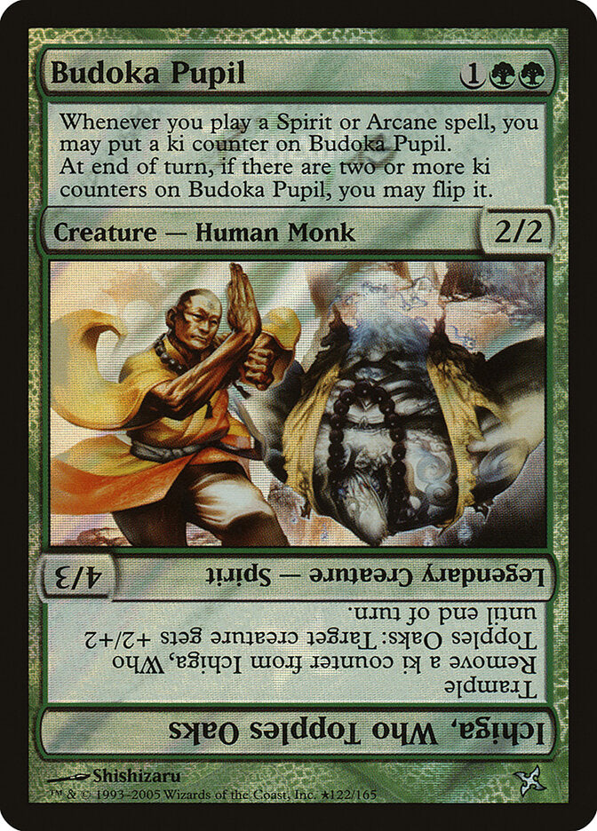 Budoka Pupil // Ichiga, Who Topples Oaks (122★) - Betrayers of Kamigawa Promos (PBOK)